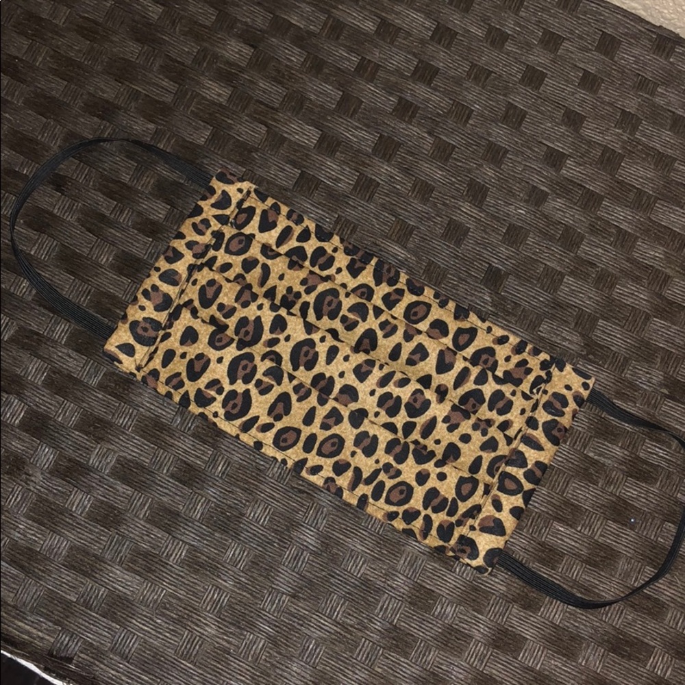 Leopard Print Mask